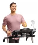 Imagen de Ventiladores con asa de goma eva portable para coches y cunas - PURPURA