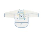 Imagen de Babero Manga Larga Impermeable Con Bolsillo Arty Blue
