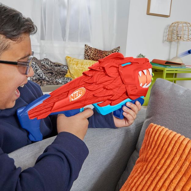 Imagen de Pistola Lanzador de Dardos Wild Lionfury Nerf