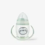Imagen de Vaso entrenamiento con asas 200ml Carita Feliz - Verde