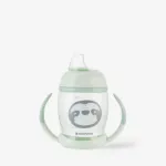 Imagen de Vaso entrenamiento con asas 200ml Carita Feliz - Verde