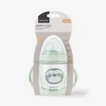 Imagen de Vaso entrenamiento con asas 200ml Carita Feliz - Verde