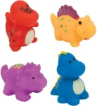 Imagen de Pack x4 Dinosaurios goma para el agua